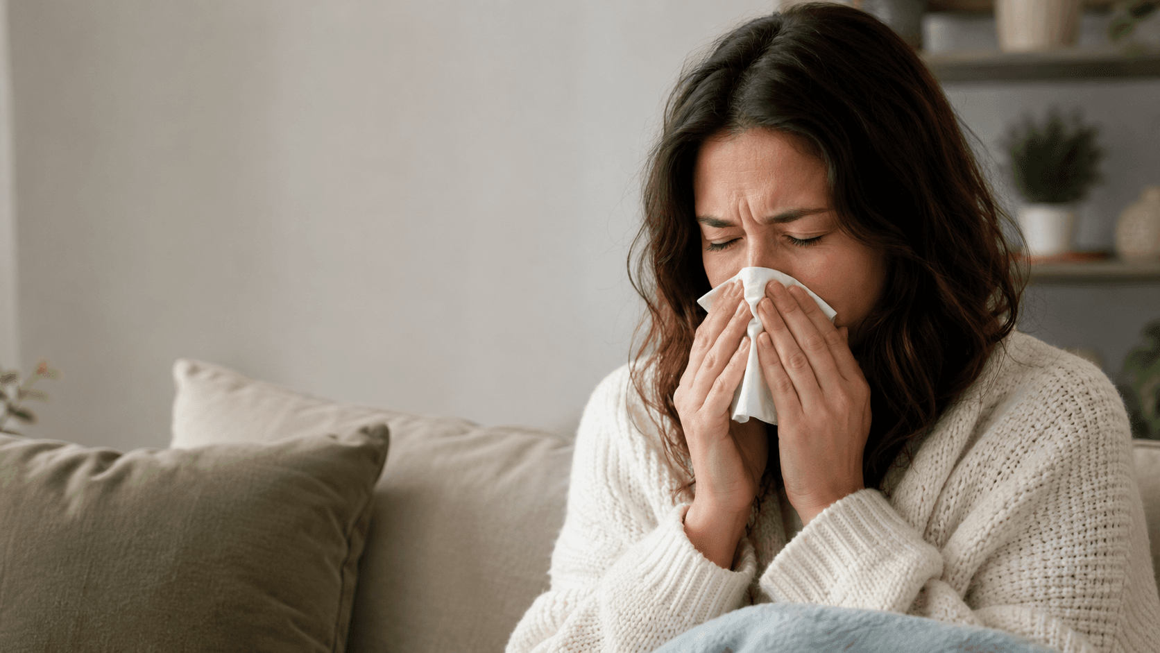 Illustration of common symptoms attributed to indoor mold exposure